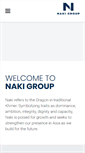 Mobile Screenshot of nakigroup.com